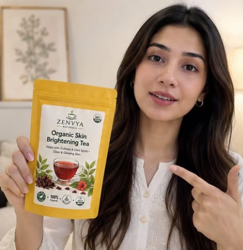 Herbal Skin Brightening Tea | Natural Glow Herbal Tea ( 1 Month Pack)